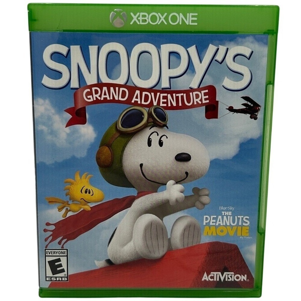 Activision Snoopy's Grand Adventure Xbox One Multi Excellent Peanuts Movie Game